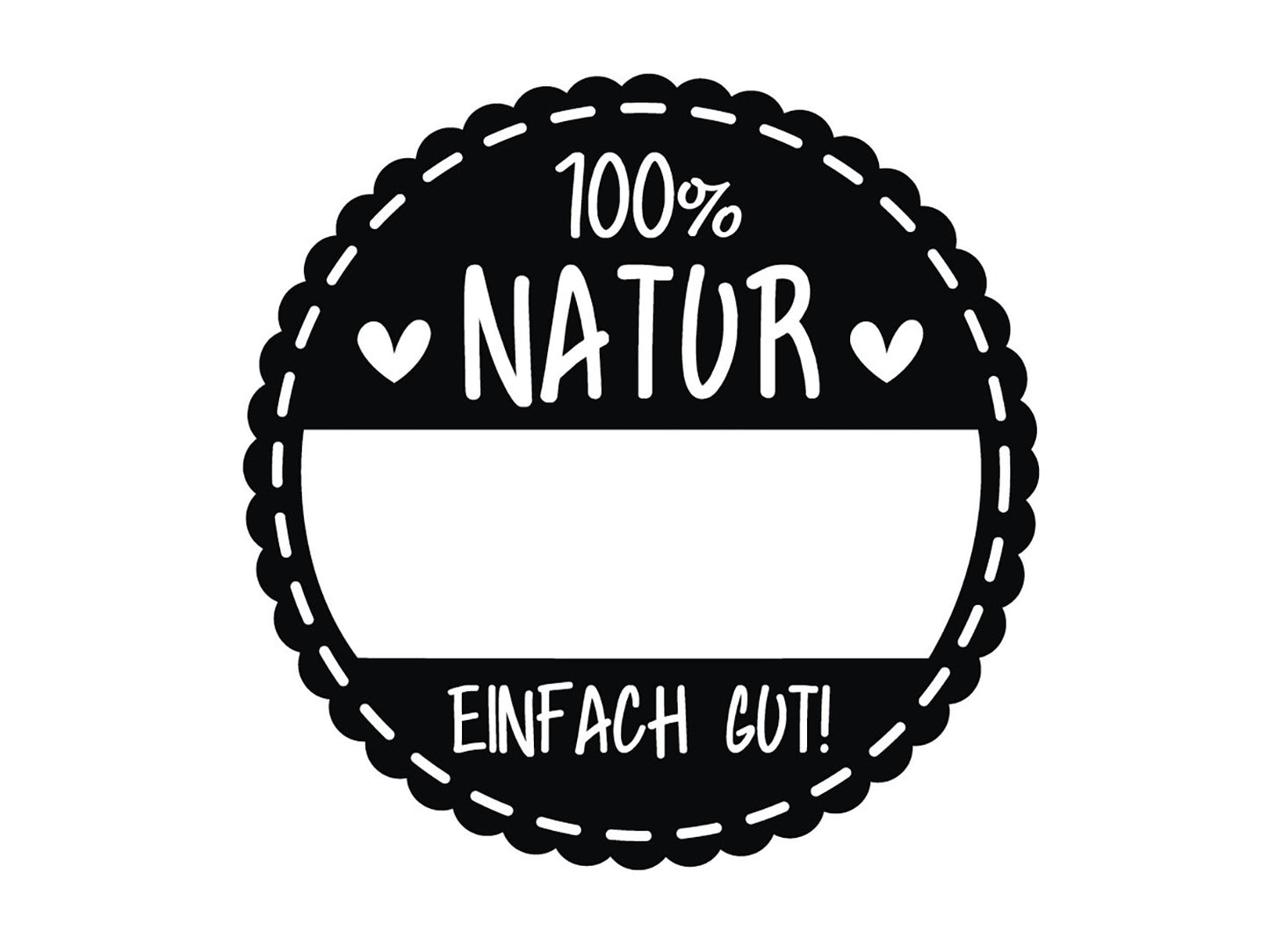 100Natur-Stempel