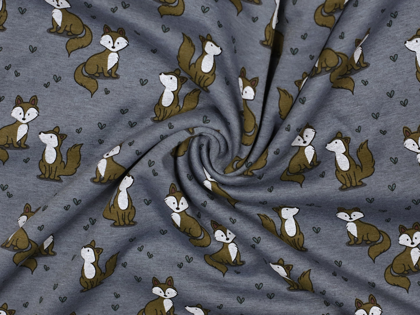 Alpine fleece - fox - mottled blue