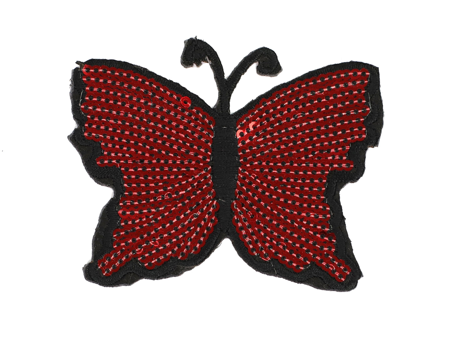 applikation-aufbuegler-pailletten-schmetterling-rot