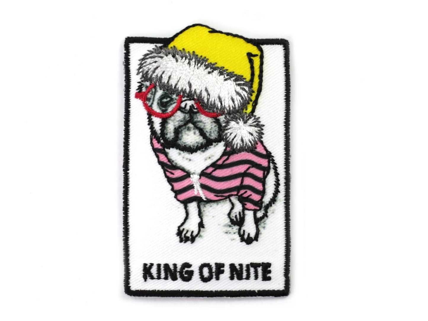 applikation-aufnaeher-aufbuegler-buegelbild-hund-mops-king-of-nite