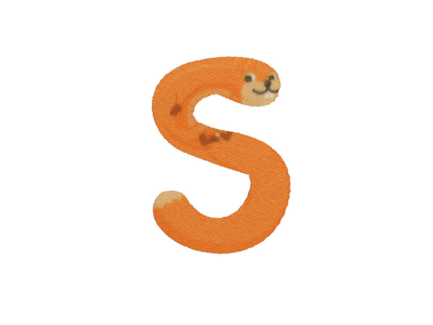 aufbuegler-applikation-buchstabe-tier-S