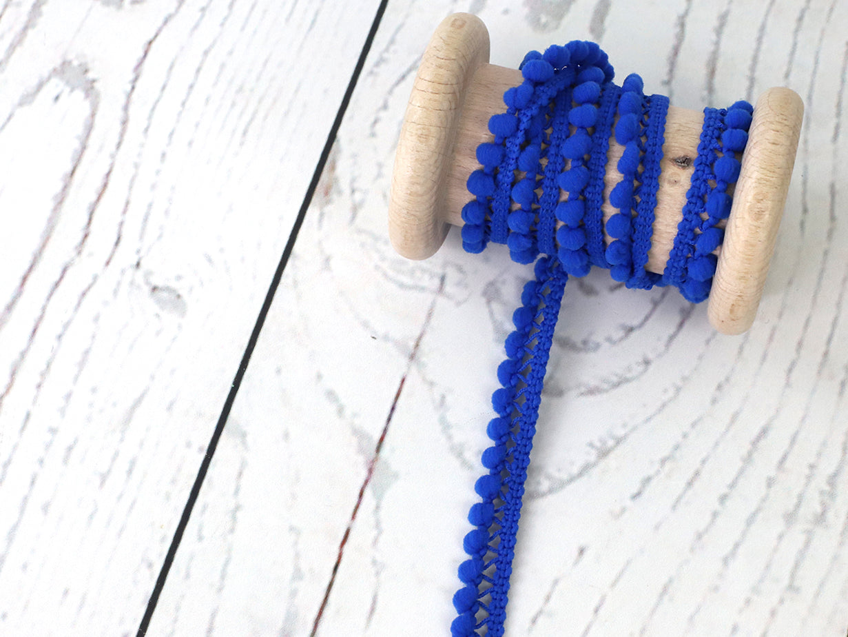 band-borte-mini-bommeln-bommelborte-royalblau