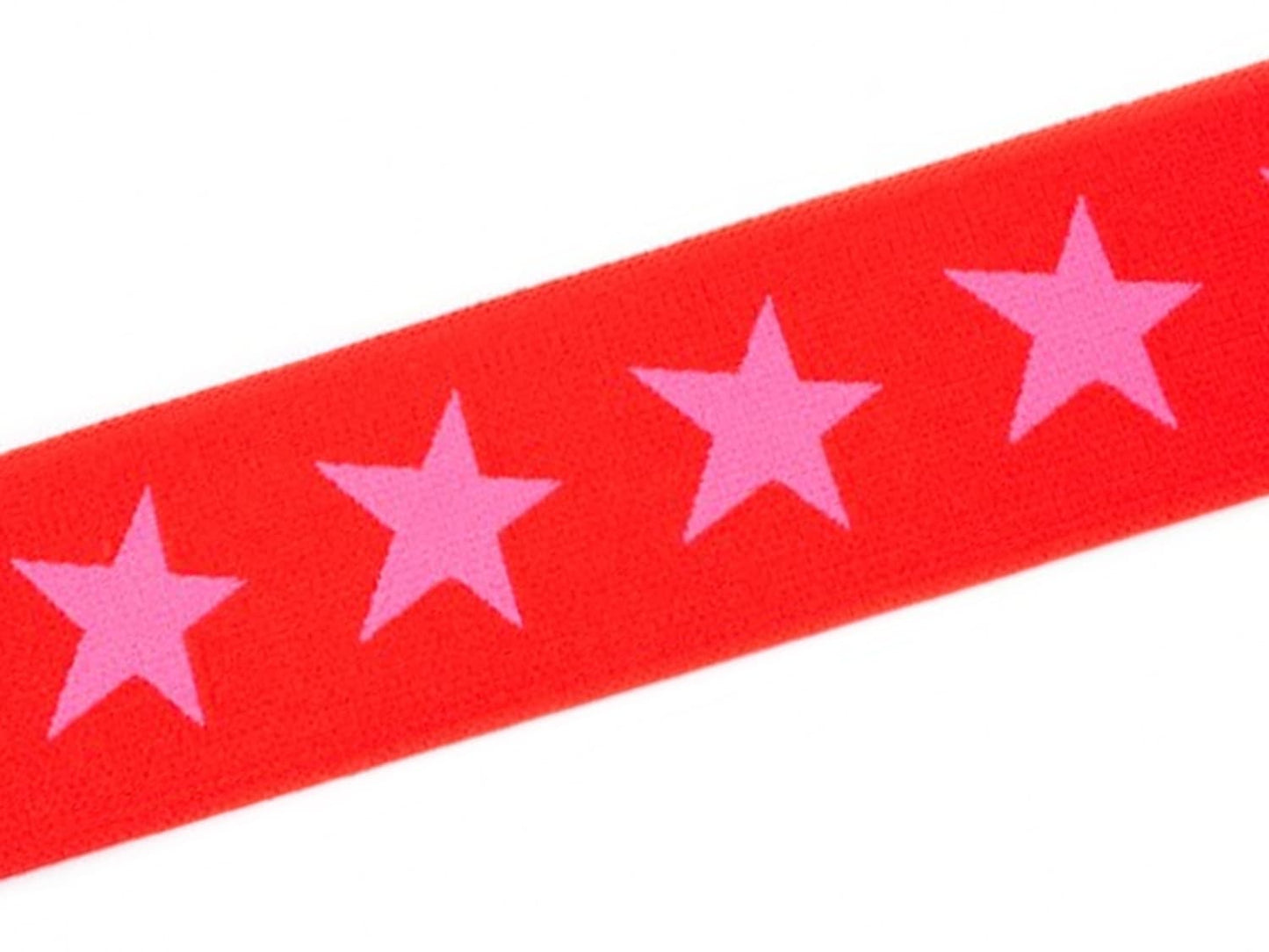 band-gummi-gummiband-sterne-40-mm-rot-pink
