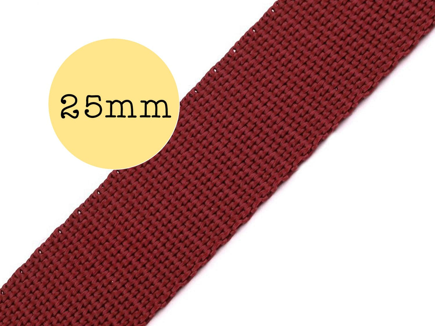 band-gurt-gurtband-breite-25-mm-bordeaux