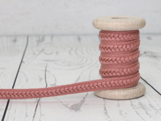 band-kordel-flachkordel-zopf-muster-altrosa