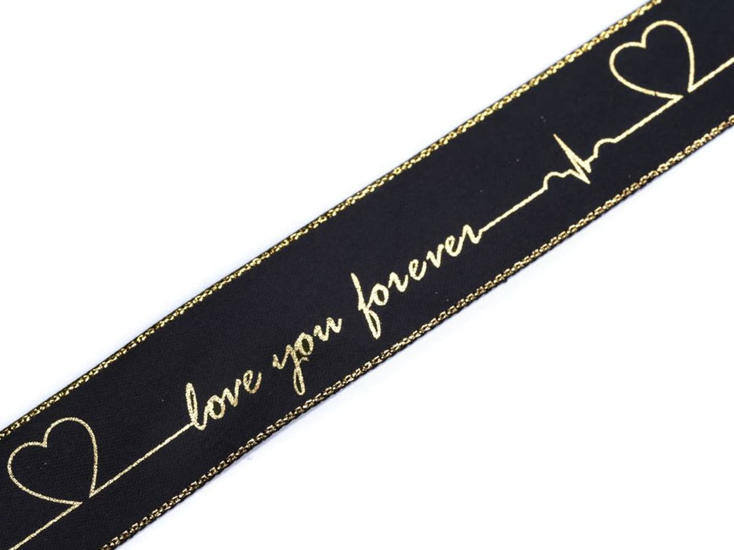 band-satin-satinband-26-mm-love-you-forever-schwarz-gold-2