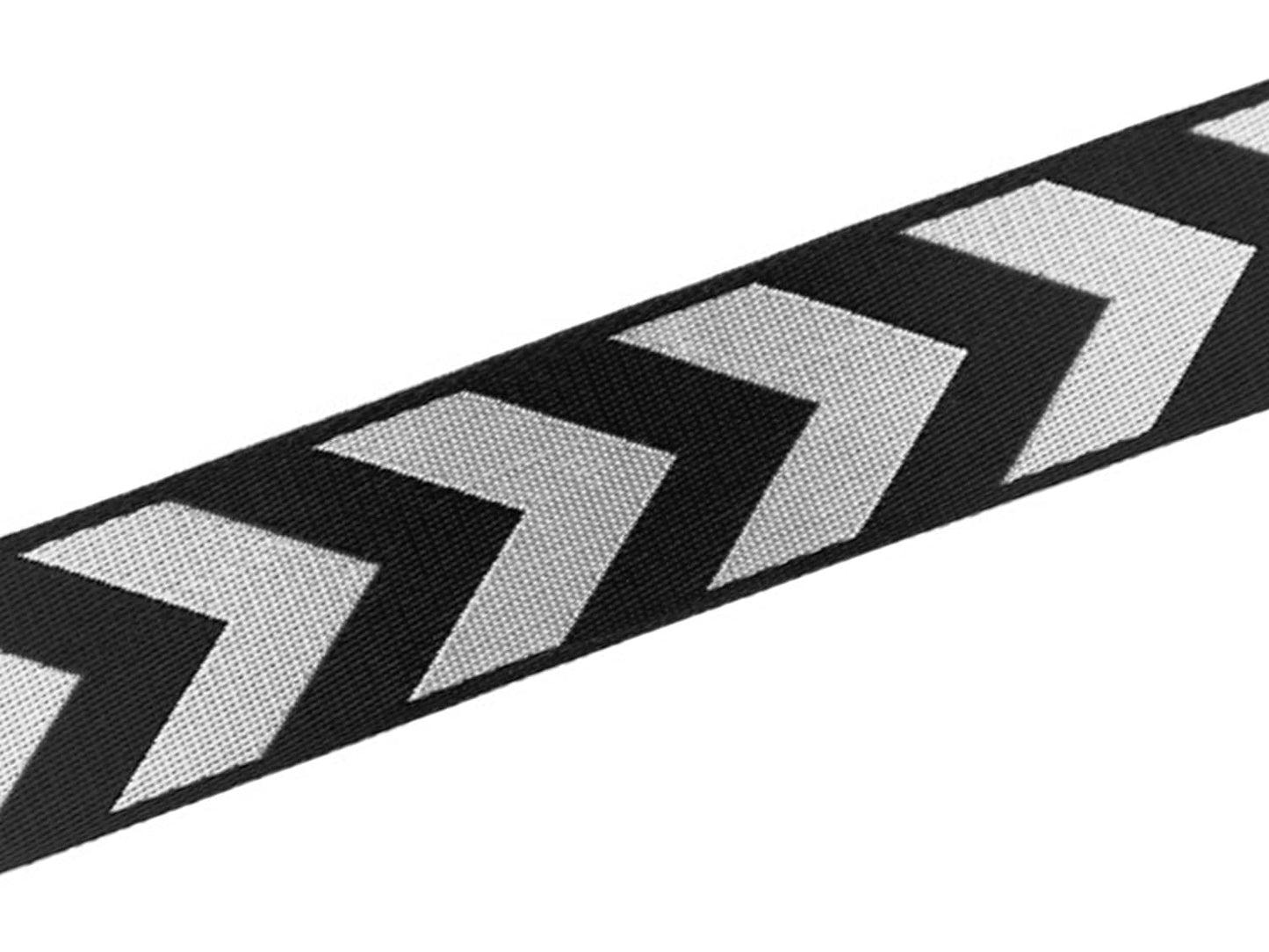 band-zierband-deko-pfeile-schwarz-grau-glanz-32642