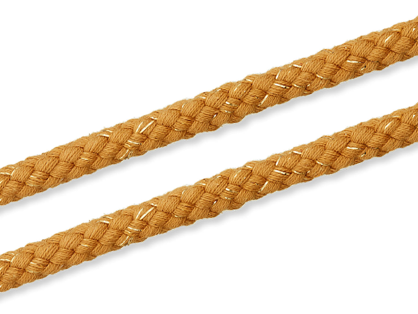 baumwoll-kordel-glitzer-8-mm-ocker