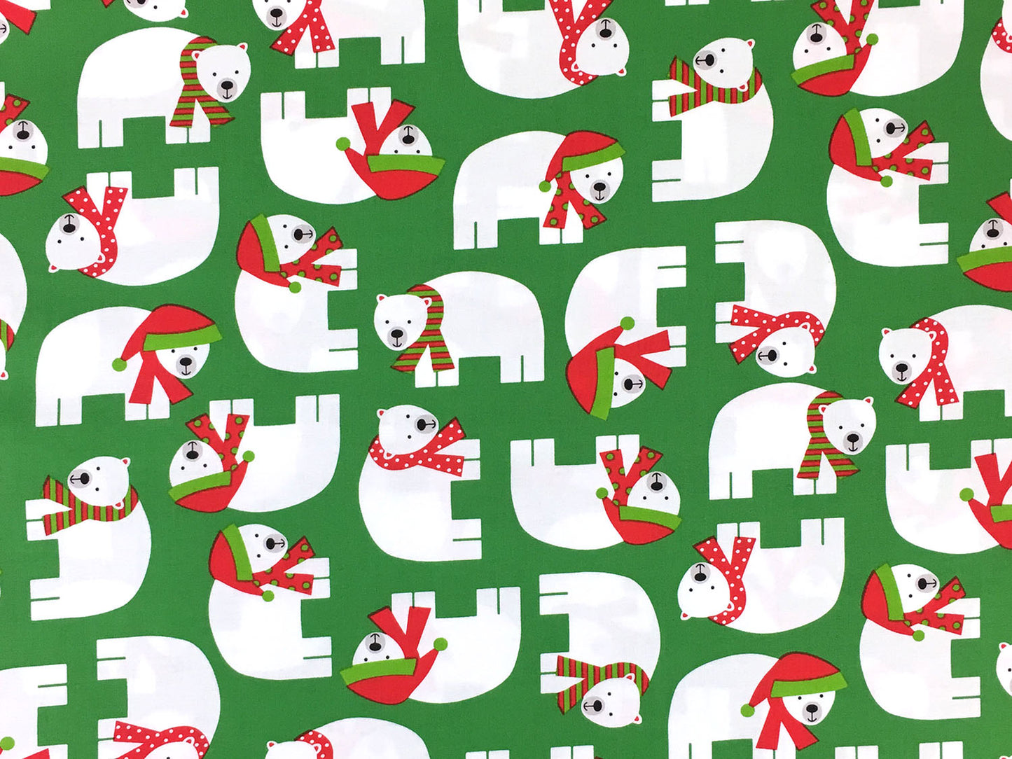 baumwolle-stoff-polar-bear