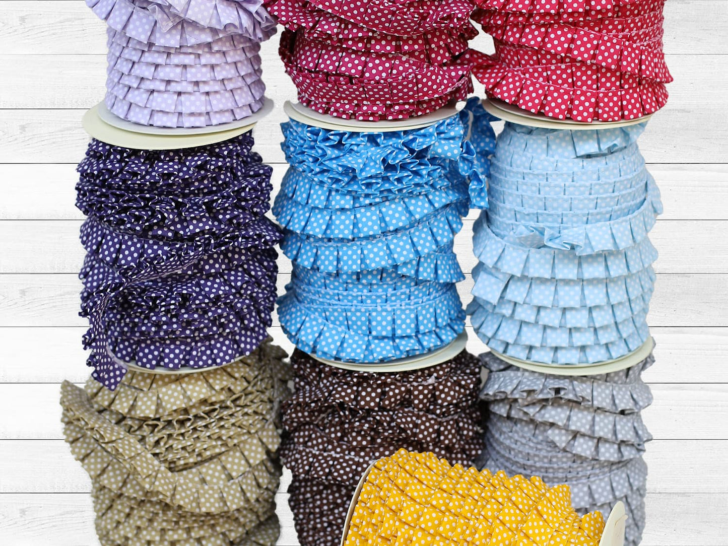 faltenband-band-zierband-mit-punkten-verschiedene-farben-3