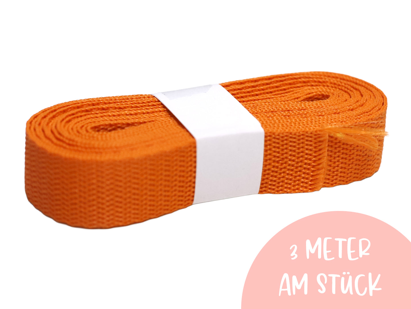 webbing - 20mm - orange