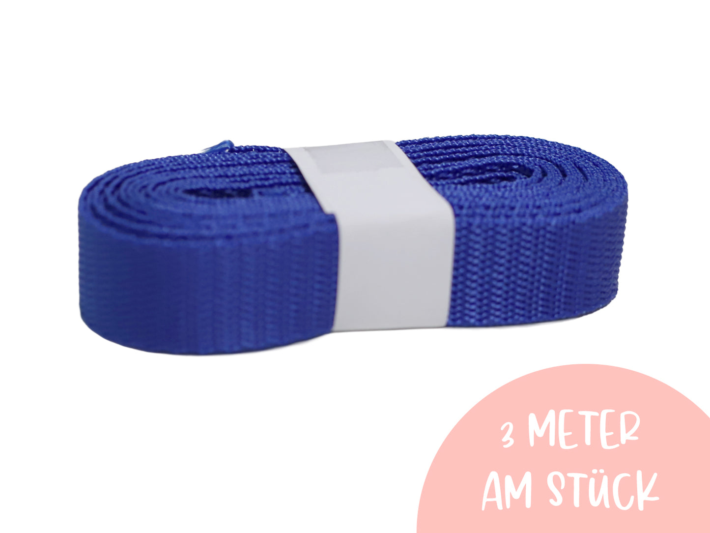 webbing - 20mm - royal blue