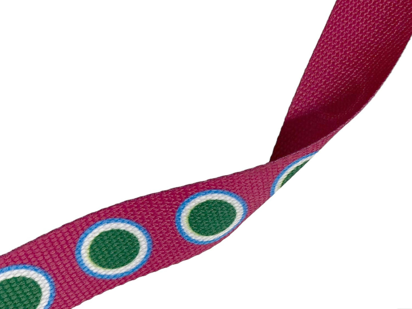 gurtband-band-gurt-breite-30-mm-grosse-punkte-gruen-blautuerkis-pink