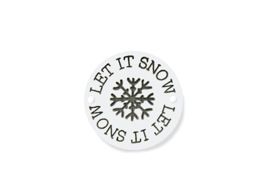 label-zum-annaehen-rund-loch-let-it-snow-schneeflocke-weiss
