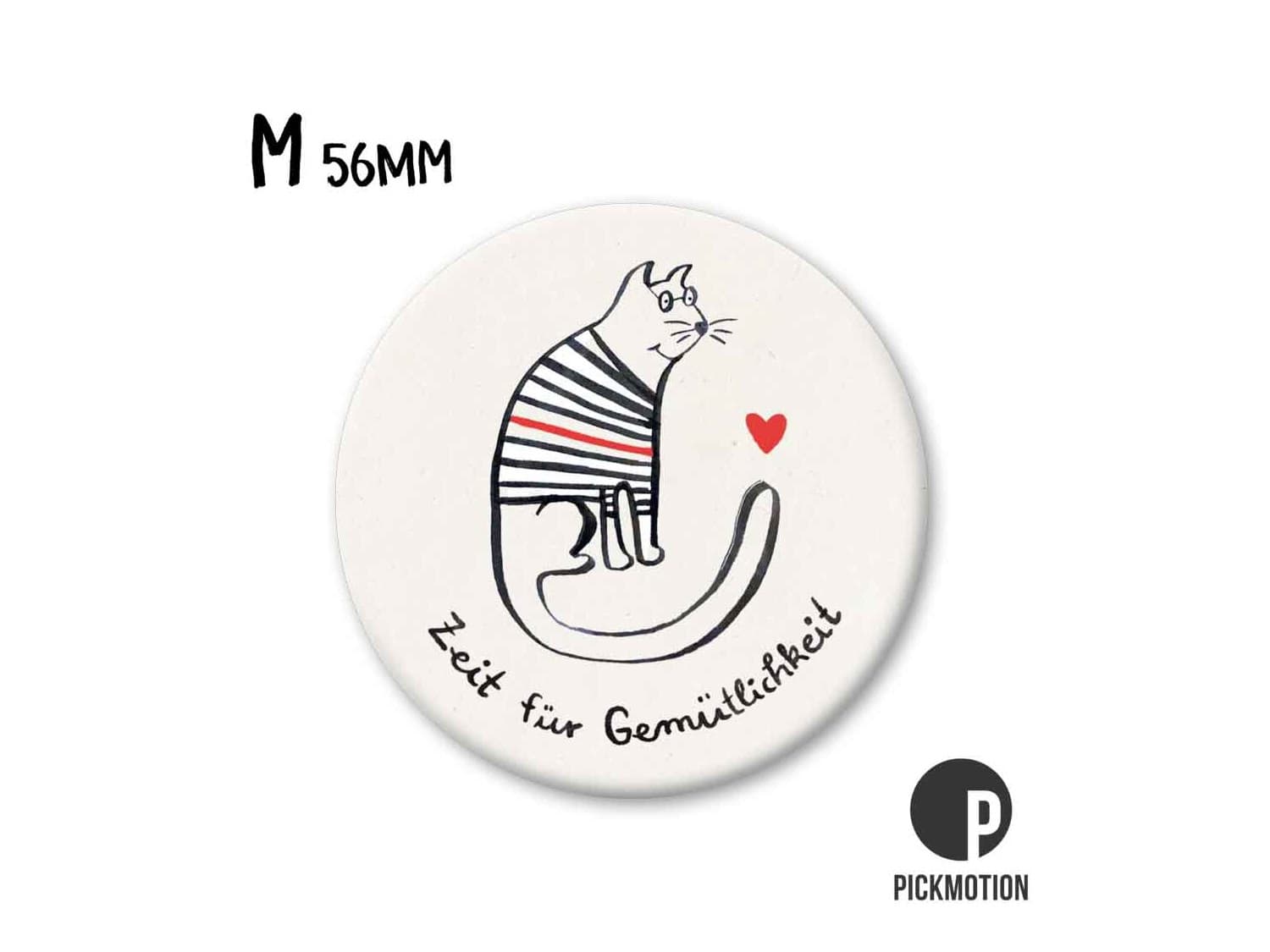 magnet-pickmotion-m-56-mm-zeit-fuer-gemuetlichkeit-katze
