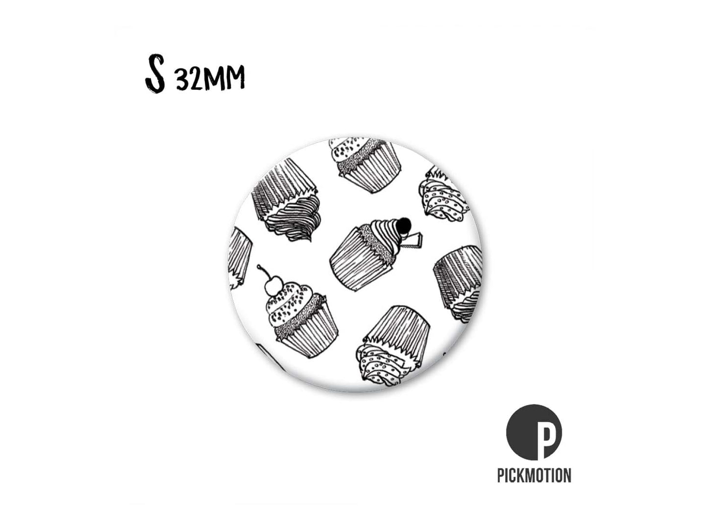 magnet-pickmotion-s-32-mm-schwarz-weiss-cupcakes