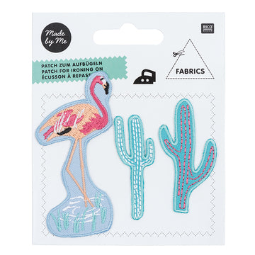patch-applikatiob-aufbuegler-rico-design-flamingo-kaktus