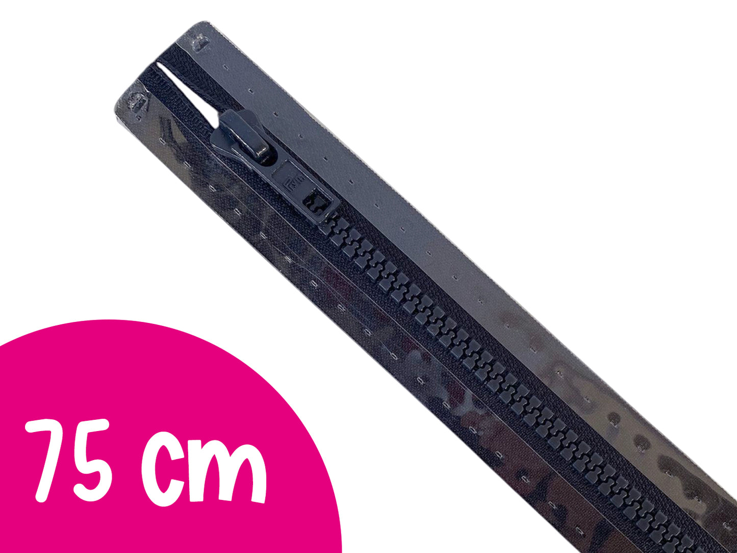 Prym Reißverschluss S4 - 75 cm teilbar - marine