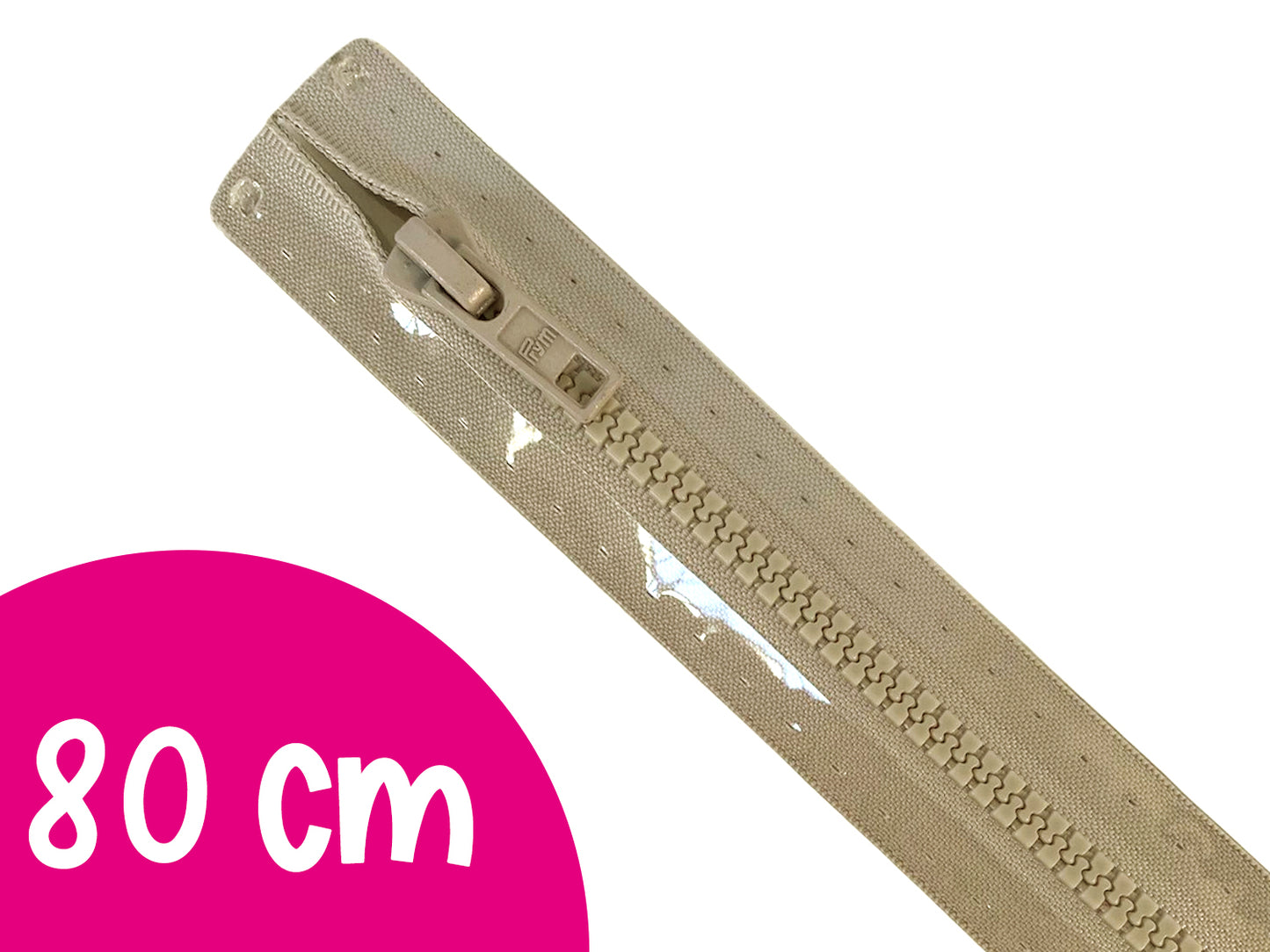 Zipper - 45 cm - dark grey