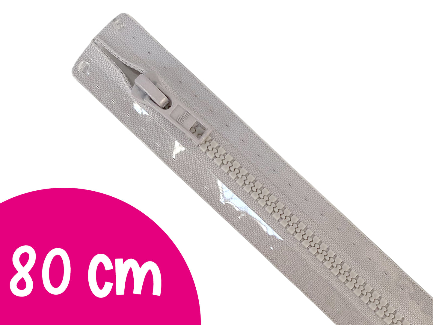 Zipper - 45 cm - dark grey