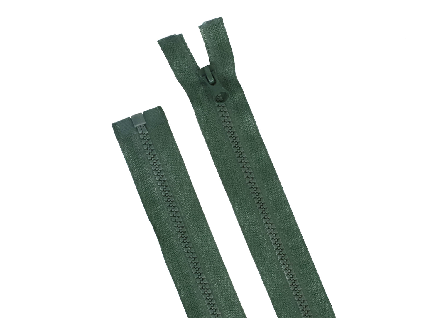 reissverschluss-teilbar-trennbar-zahn-dunkelgruen