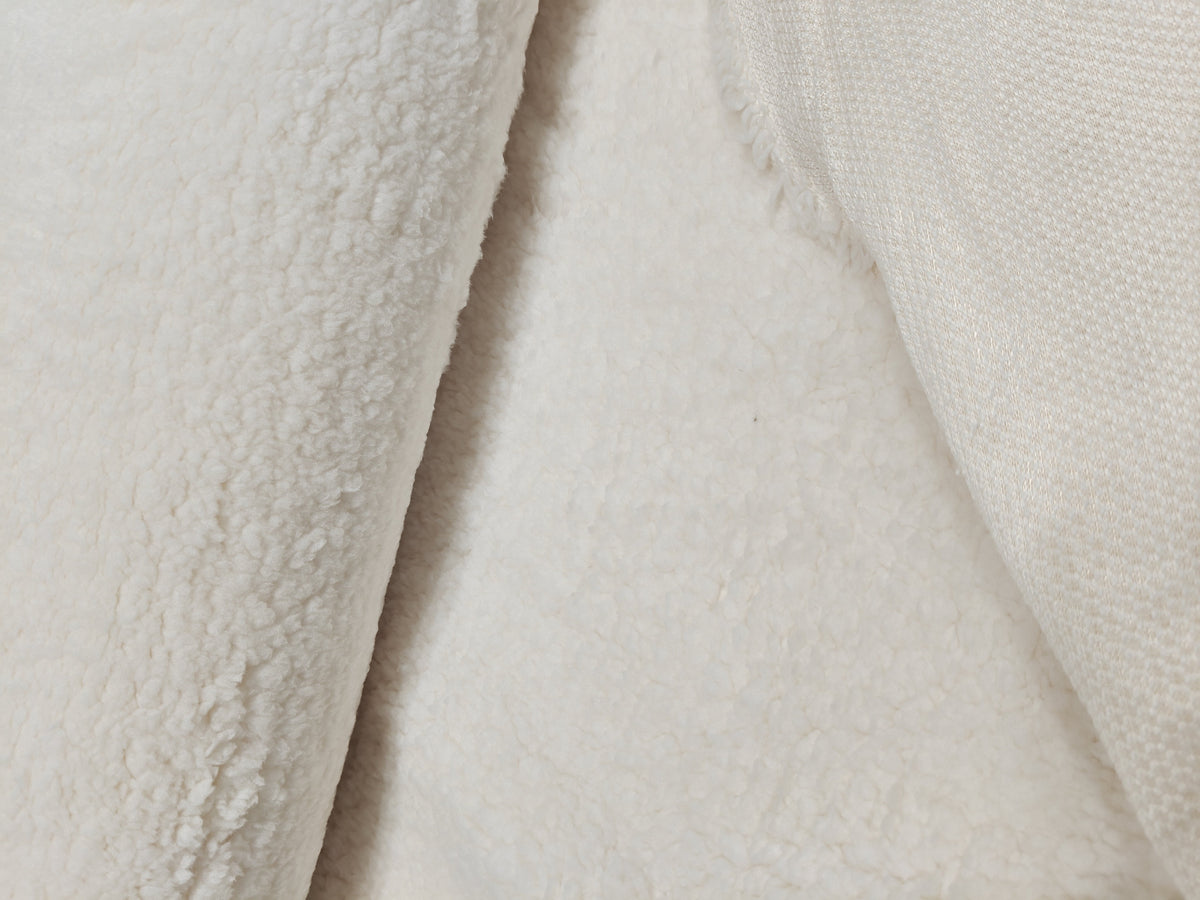 Weicher Kuschelfleece - creme