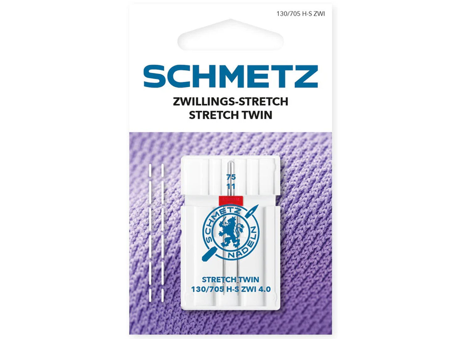 Schmetz - Twin Needle Stretch - 130/705 HS ZWI - 4.0/75