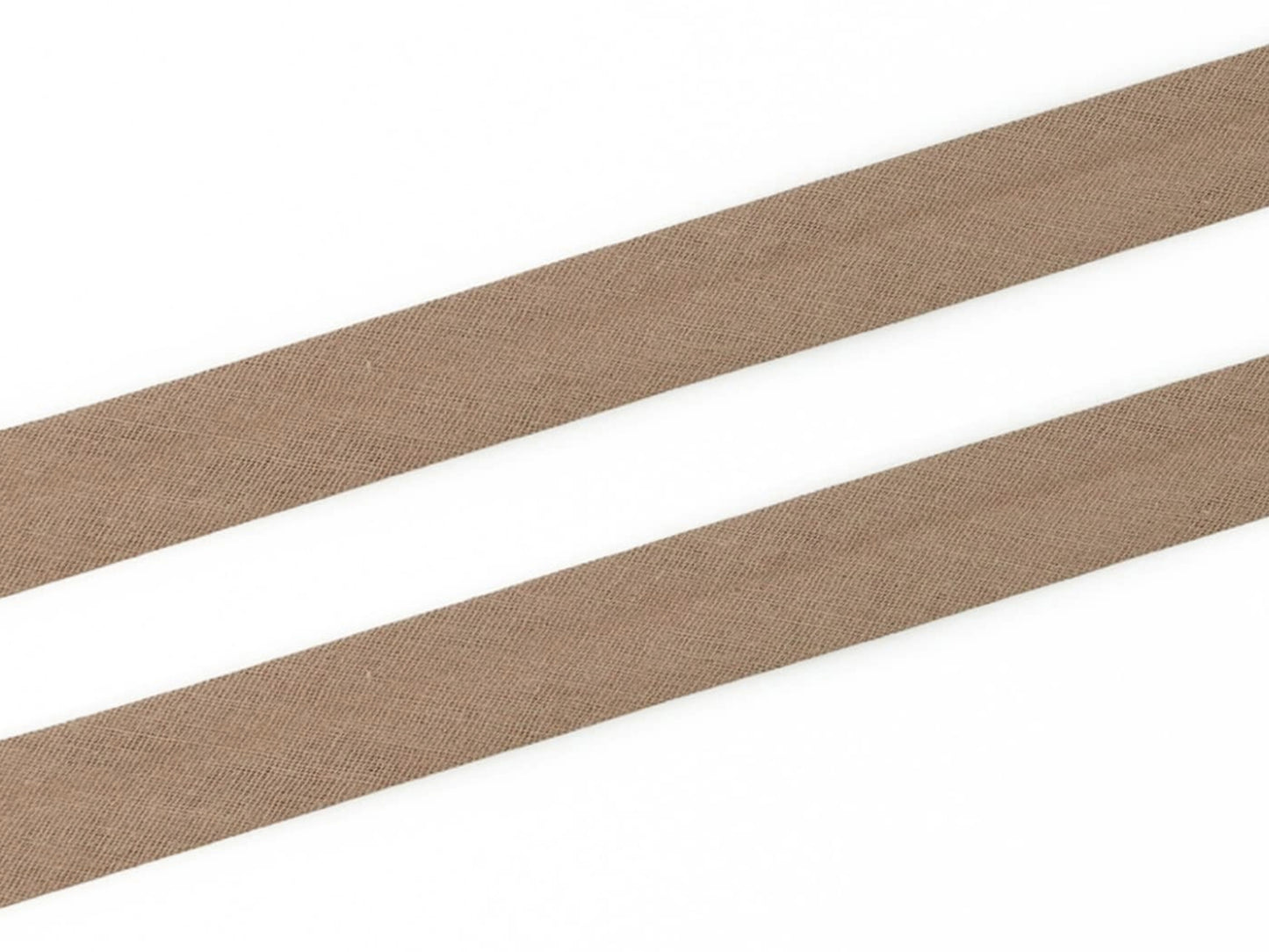 Bias Binding Cotton - 20 mm - stone grey