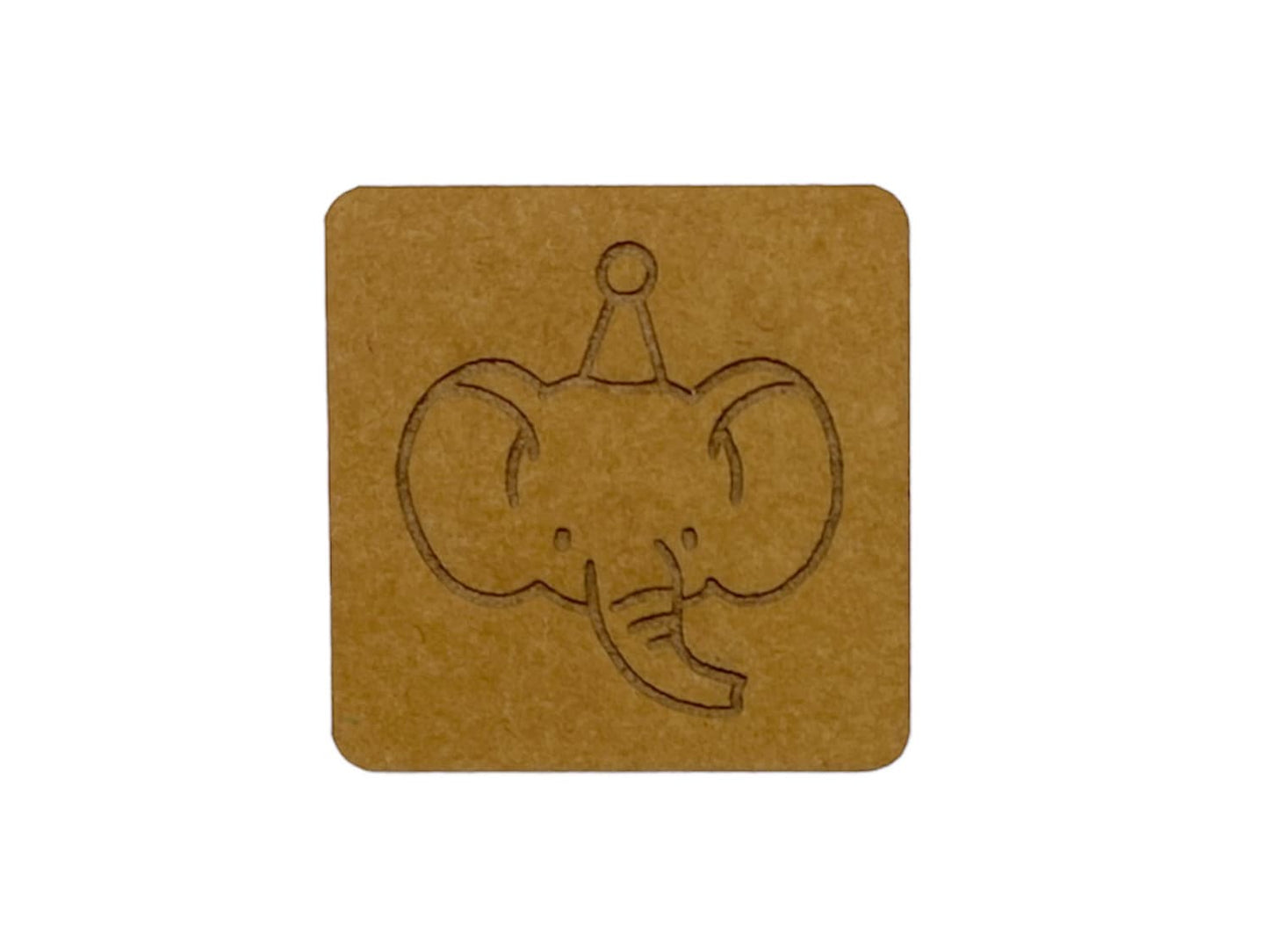 snappap-label-zum-annaehen-quadrat-elefant-mit-partyhut