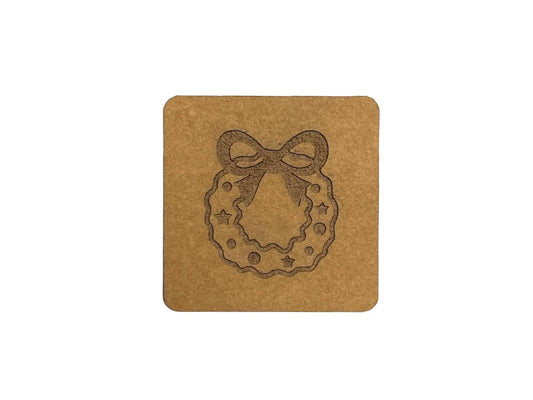 snappap-label-zum-annaehen-quadrat-weihnachten-kranz-wreath-schleife