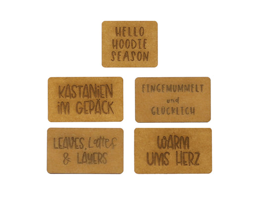 SnaPpap Label SET - Hoodie Season