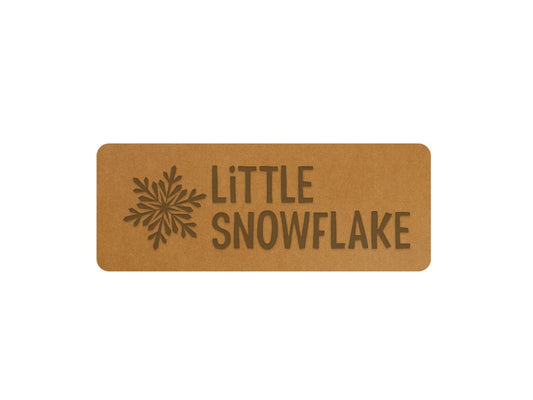 snappap-label-zum-annaehen-weihnachten-schneeflocke-little-snowflake