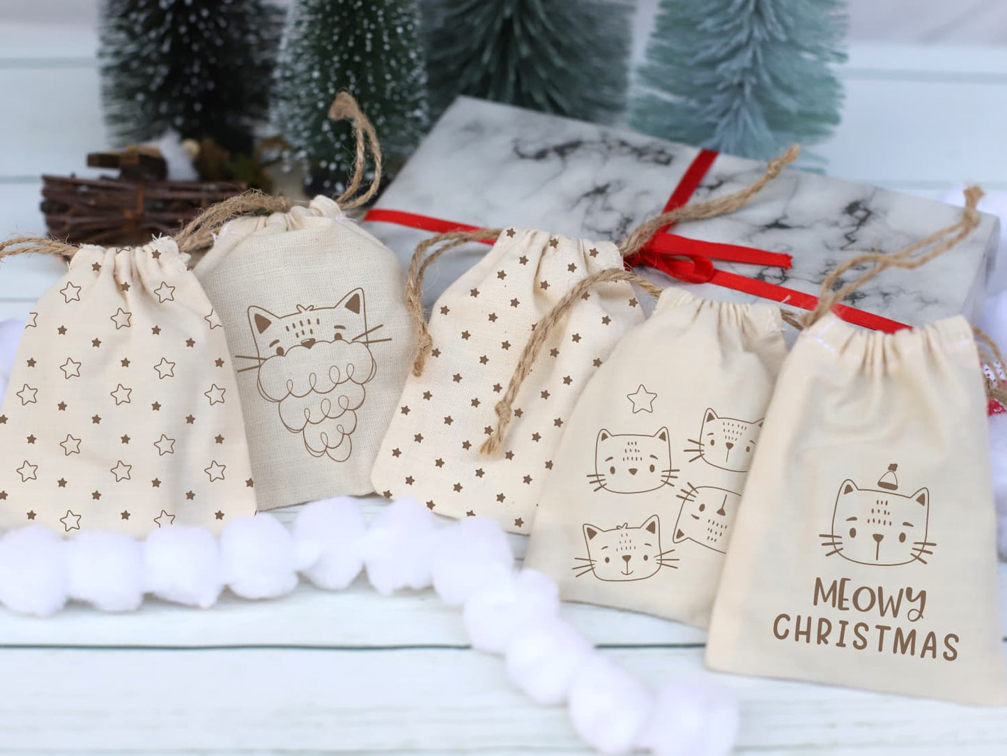 stoff-baumwolle-baumwollstoff-leinen-optik-creme-natur-adventskalender-beutel-klein-meowy-christmas-3