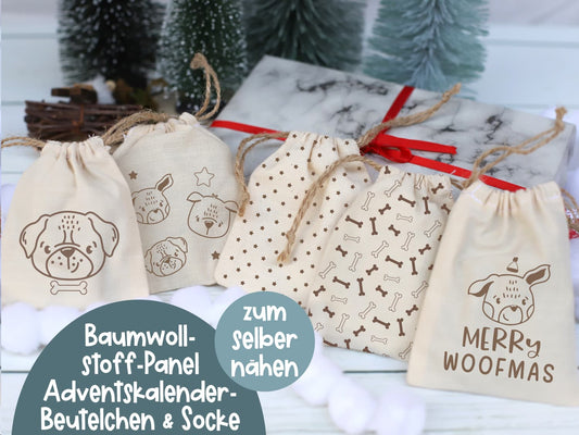 stoff-baumwolle-baumwollstoff-leinen-optik-creme-natur-adventskalender-beutel-klein-merry-woofmas-4