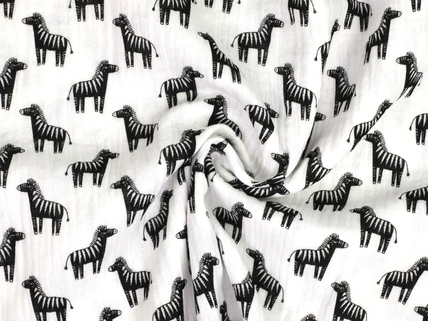stoff-baumwolle-baumwollstoff-musselin-double-gauze-tier-zebra-wollweiss-schwarz