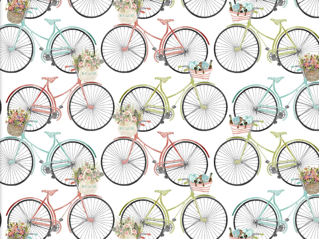 stoff-baumwolle-baumwollstoff-patchwork-3-wishes-beach-travel-urlaub-sommer-fahrrad