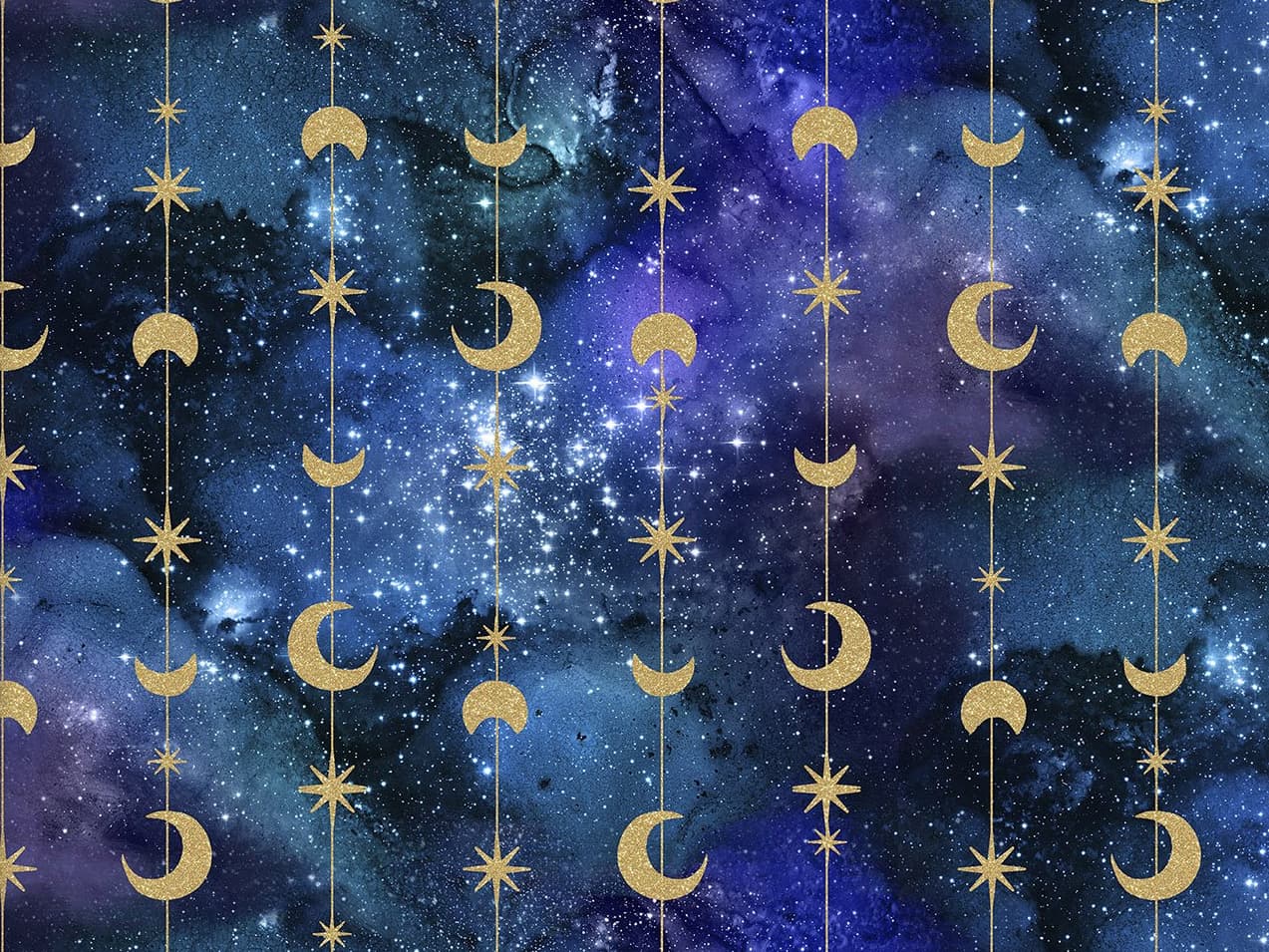 stoff-baumwolle-baumwollstoff-patchwork-3-wishes-magical-galaxy-chart-zodiac-star-signs-astrologie-himmel-mond-sterne