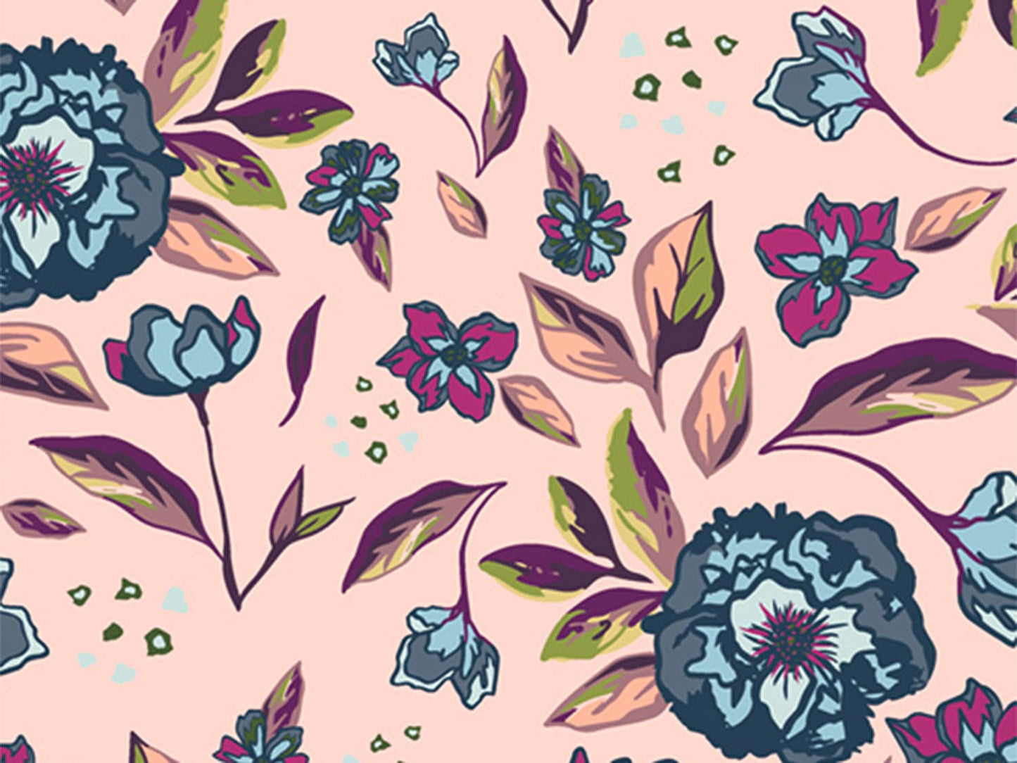 stoff-baumwolle-baumwollstoff-patchwork-art-gallery-fabrics-mystical-land-Enchanted-Flora-Ablush