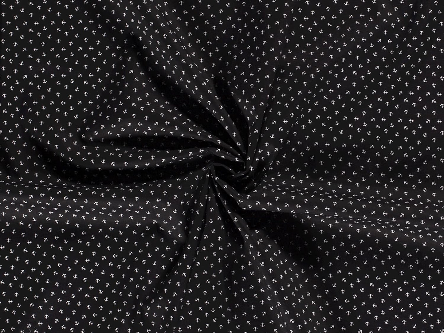 stoff-baumwolle-baumwollstoff-tiny-anchor-anker-schwarz-weiss