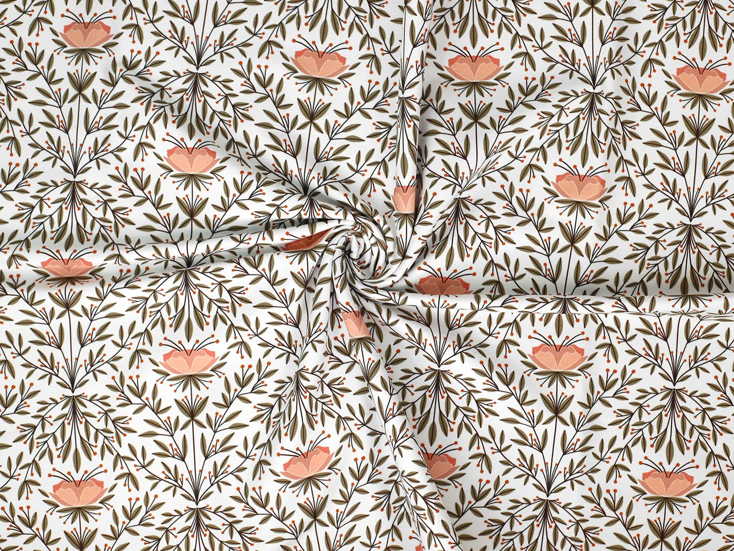 stoff-baumwolle-french-terry-sommersweat-kathi-kunterbunt-herbst-autumn-blume-blaetter-herbstblume-oliv-aprikose-3