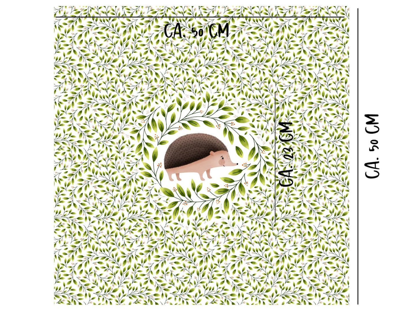 stoff-baumwolle-french-terry-sommersweat-kathi-kunterbunt-herbst-blaetter-laub-autumn-panel-igel-masse