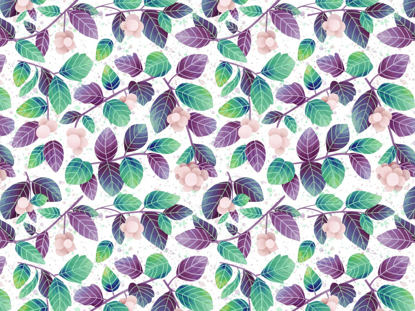 stoff-baumwolle-french-terry-sommersweat-kathi-kunterbunt-herbst-fruehling-blaetter-knallerbsen-lila-gruen-violett