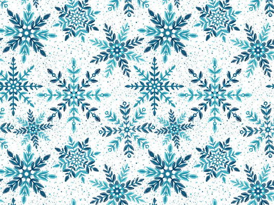 stoff-baumwolle-french-terry-sommersweat-kathi-kunterbunt-winter-schnee-schneeflocken-tupfen-schneesterne-eiskristalle-snowflakes-aqua-2