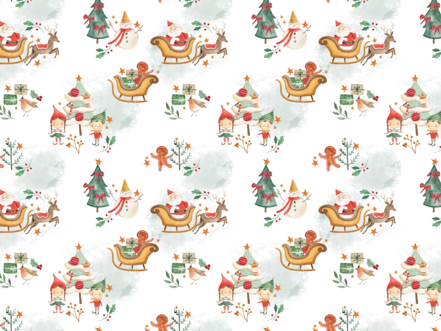 stoff-baumwolle-french-terry-sommersweat-kathi-kunterbunt-winter-weihnachten-weihnachtsmann-elfen-weihnachtself-schneemann-tannenbaum-lebkuchen-vogel-geschenke-2