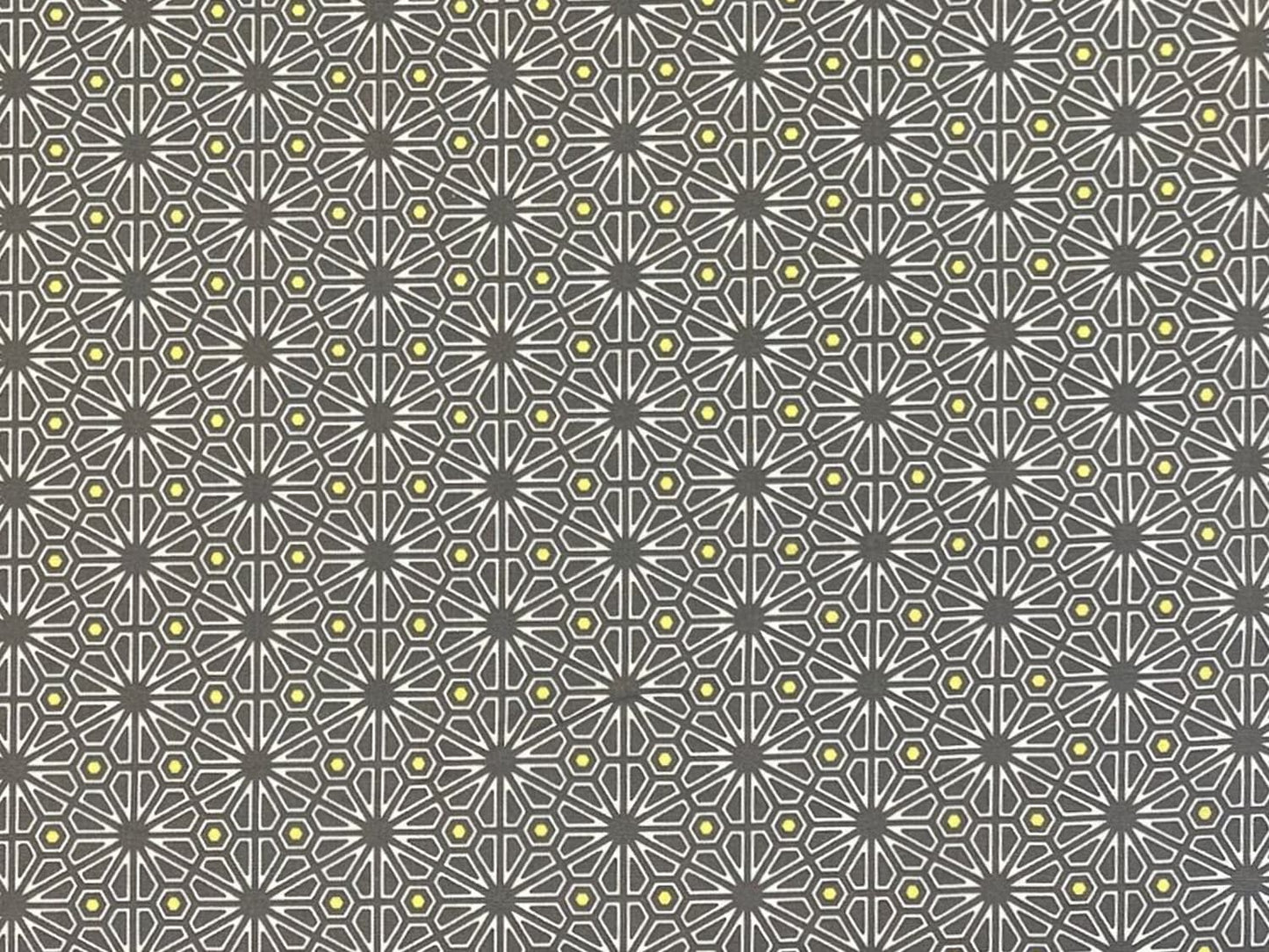 stoff-baumwolle-guetermann-ring-a-roses-natural-beauty-grafische-blumen-grau