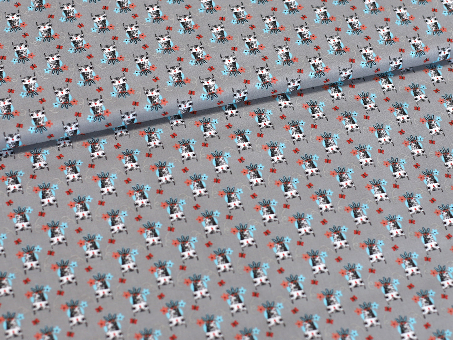 Tissu de coton - Grandeur d'hiver Argent