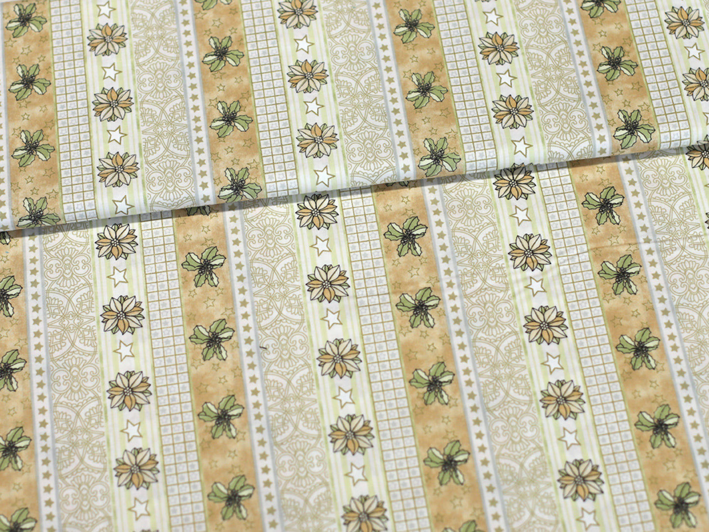 Patchworkstoff - Baumwolle Stoff - Season's Greetings