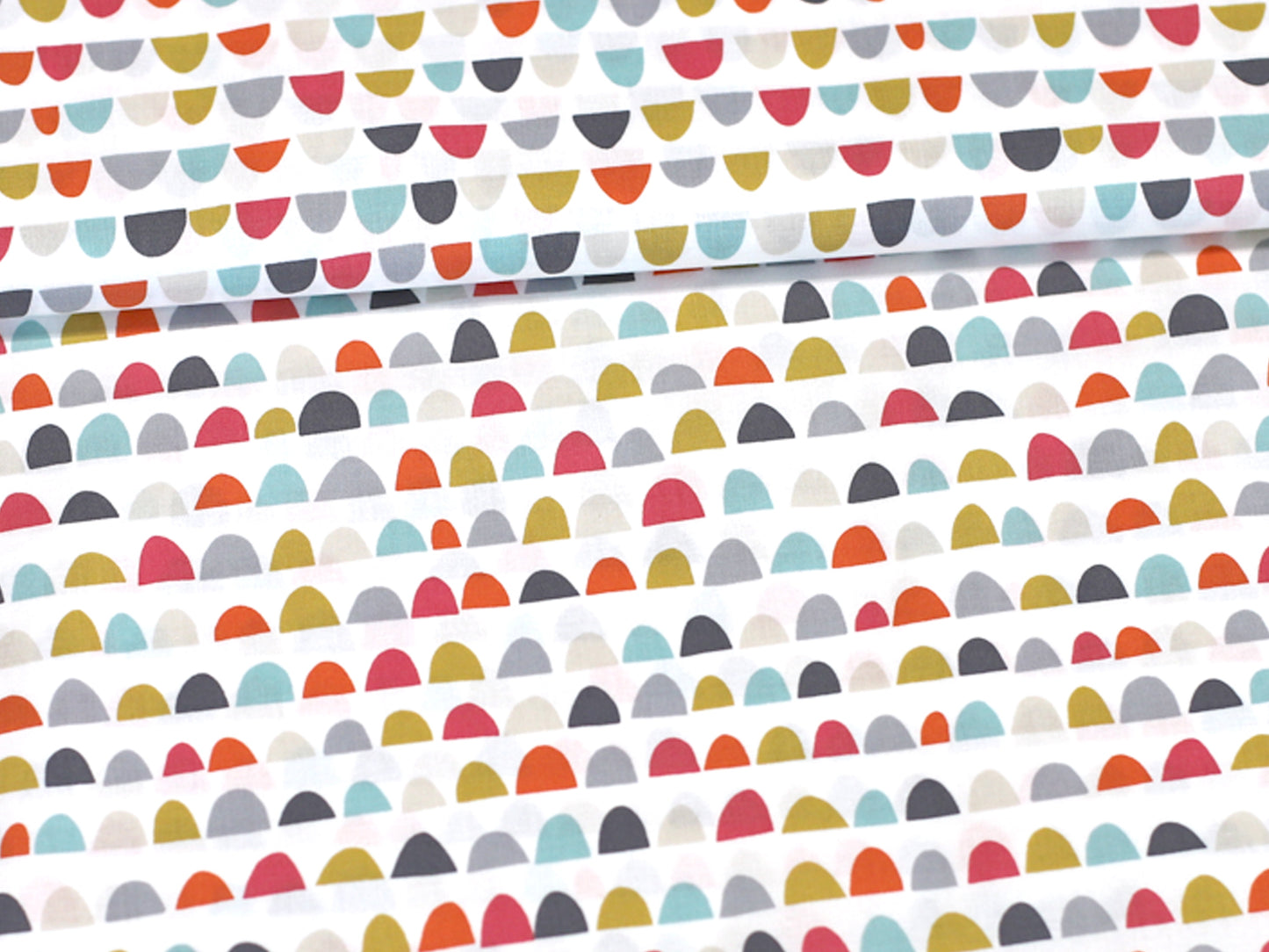 Cotton Fabric - All Bundled Up Checkers