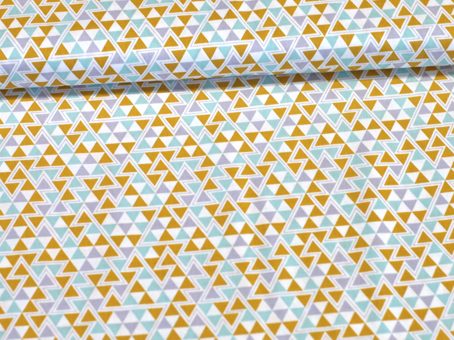 Cotton Fabric - All Bundled Up Checkers