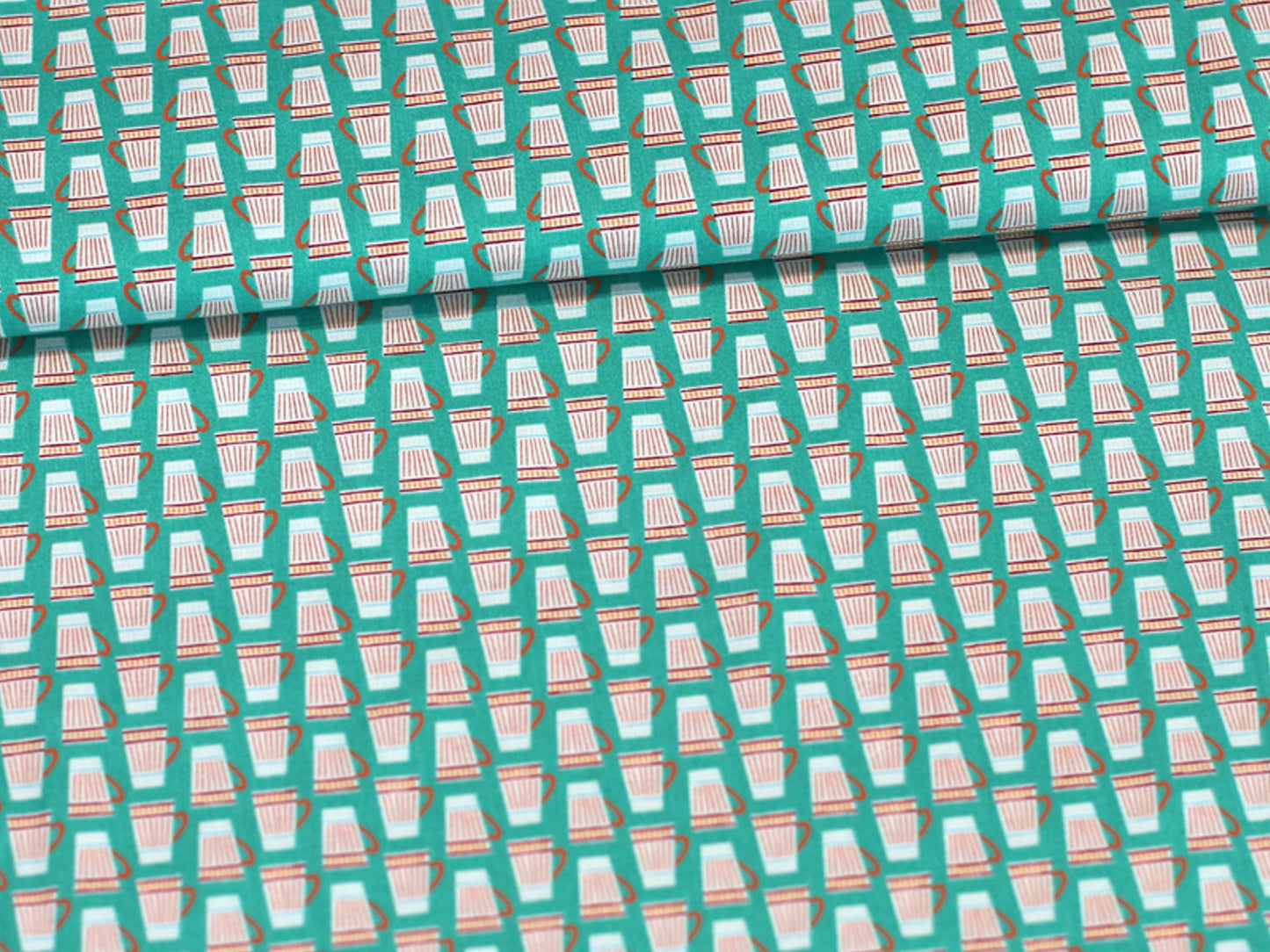 Cotton Fabric - All Bundled Up Checkers